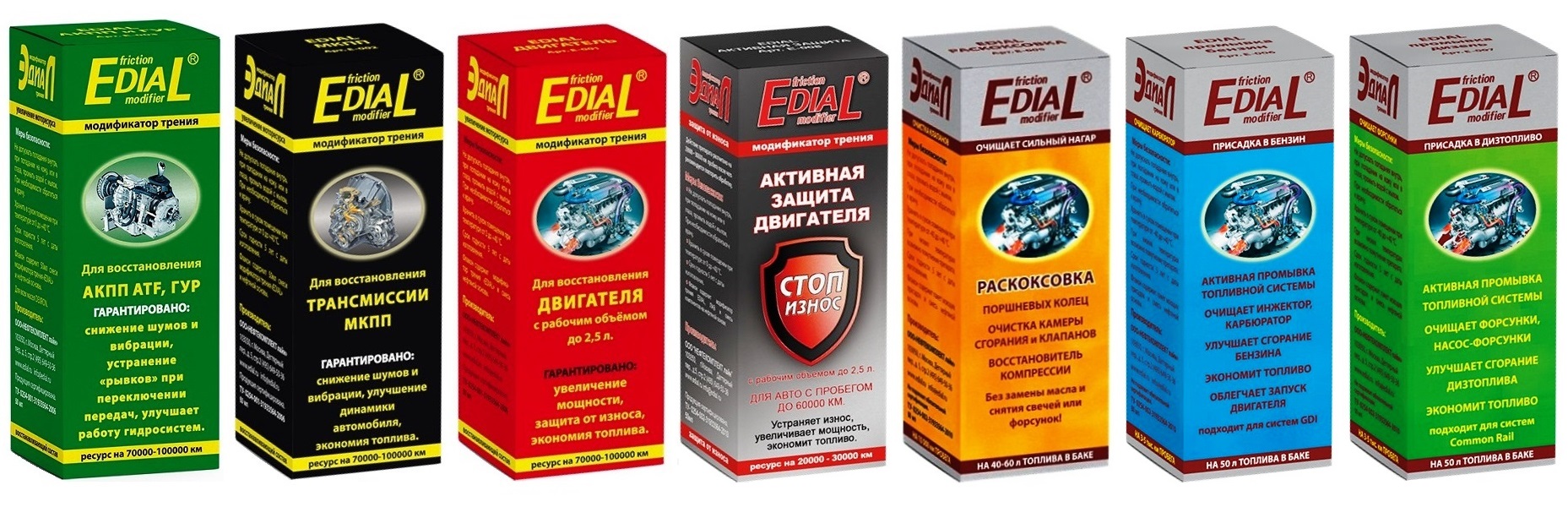 Автохимия Эдиал - ресурсосберегающая автохимия – Edial-Shop.ru